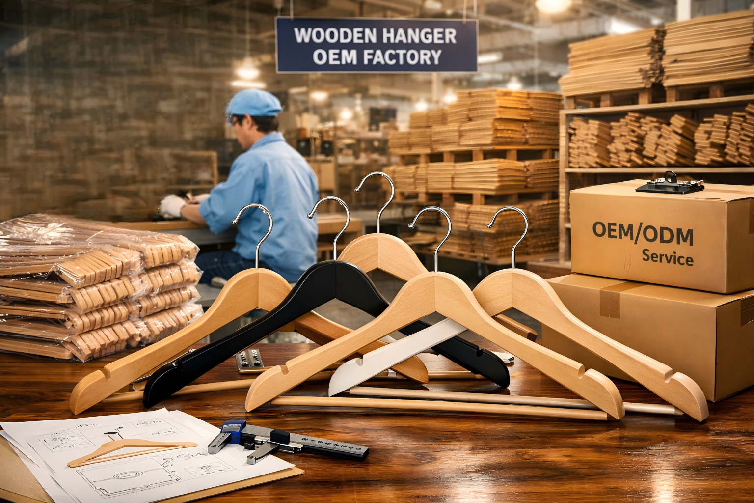 China Wooden Hangers Factory